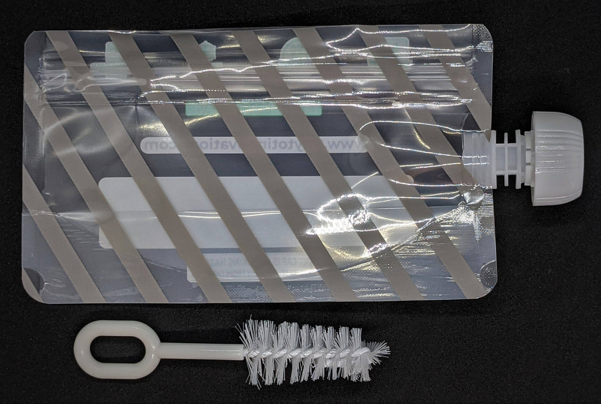 Reusable food pouches - 6 pack