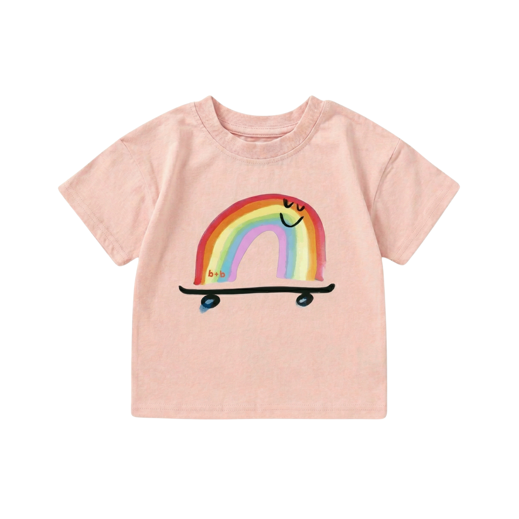 Rainbow Skateboard Tee