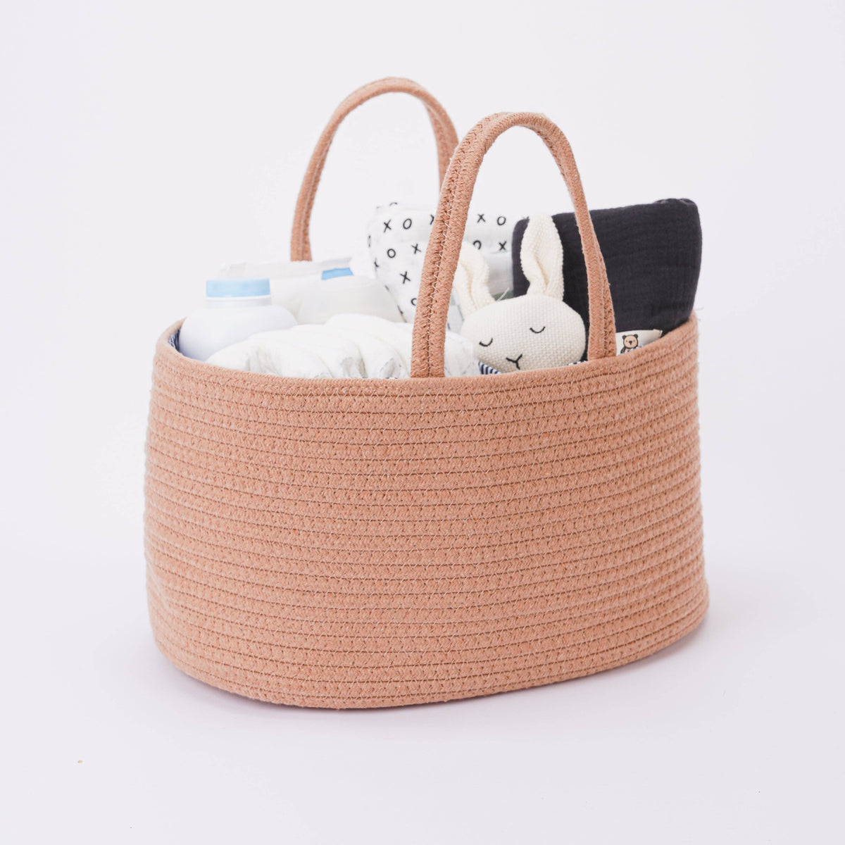 Rope Diaper Caddy Organizer | Two Sizes | Baby Bliss®