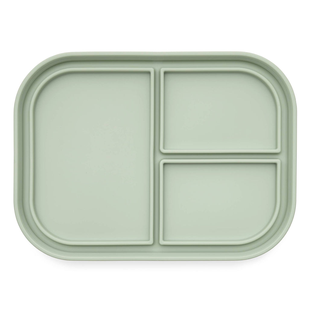 Ali+Oli Leakproof Silicone Bento Box (Pine) Back to School