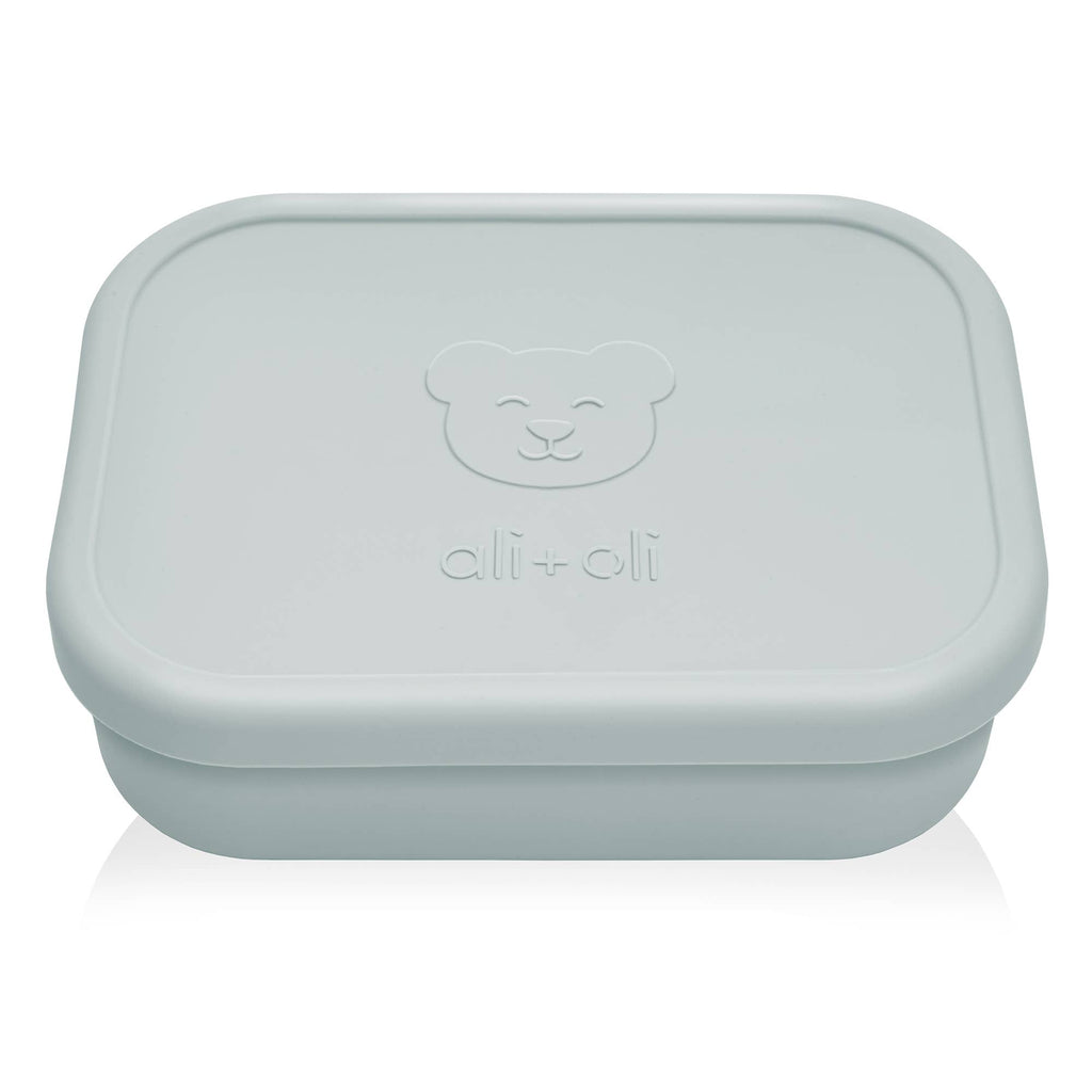 Ali+Oli Leakproof Silicone Bento Box (Blue) Back to School