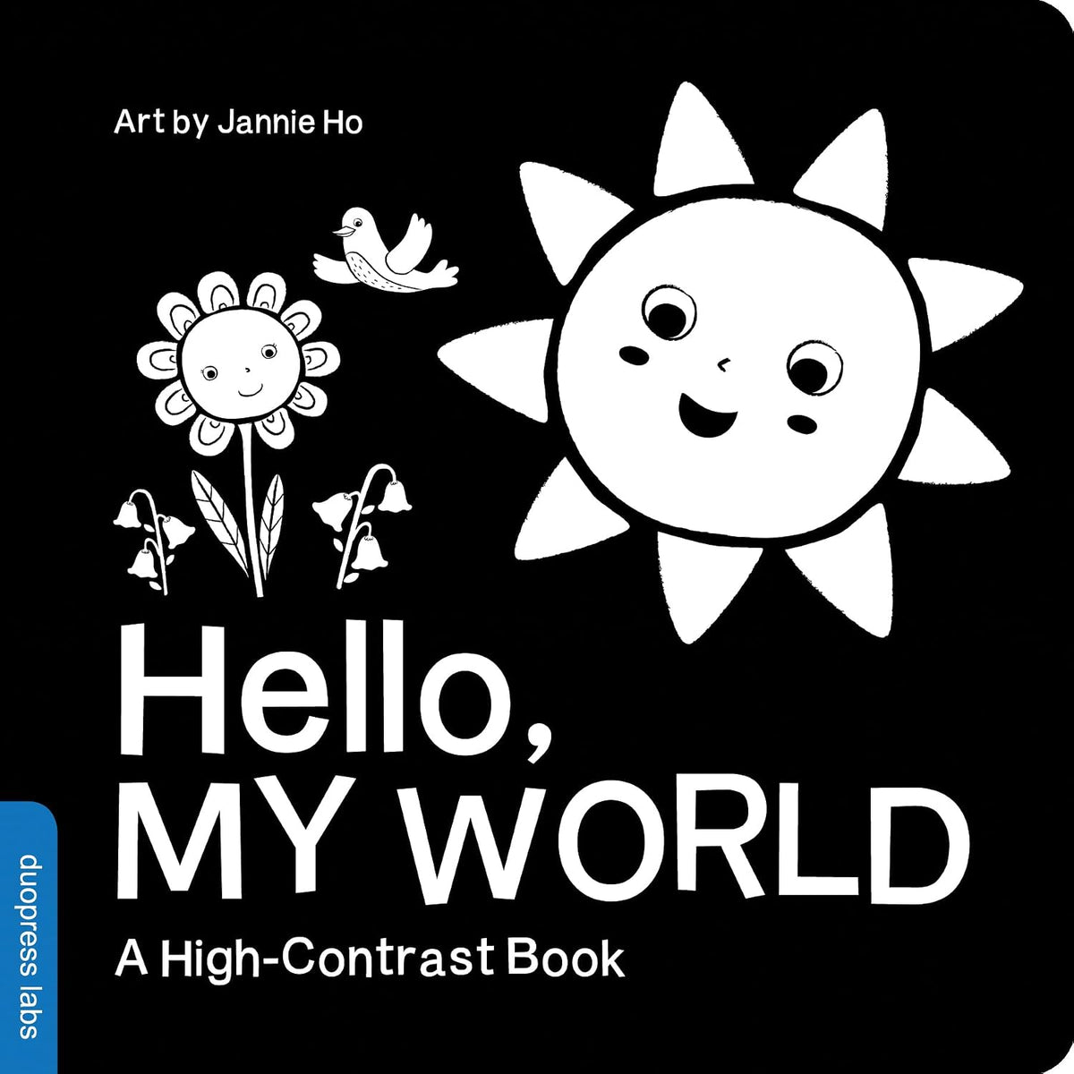 Hello, My World: A High-Contrast Board Book for Babies