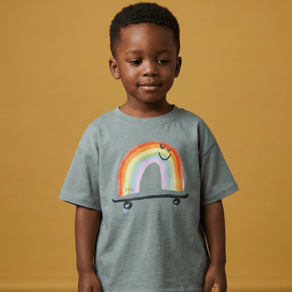 Rainbow Skateboard Tee