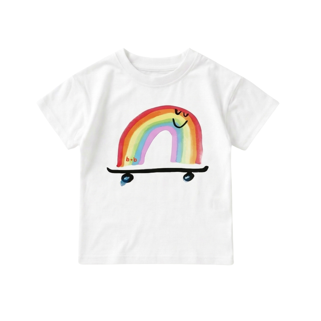 Rainbow Skateboard Tee