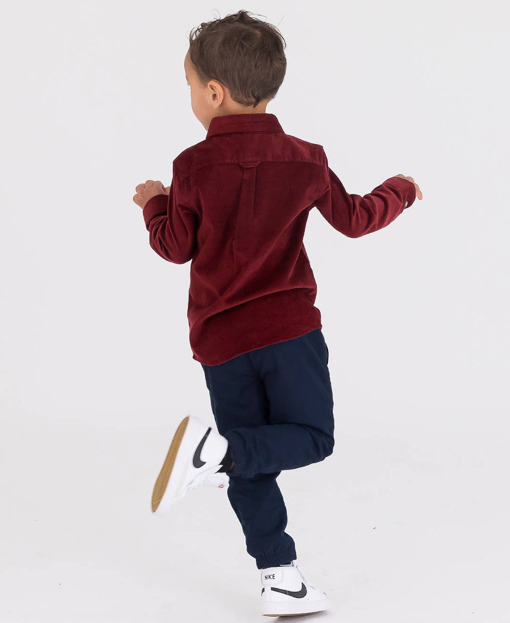 Boys Dark Navy Jogger Pants