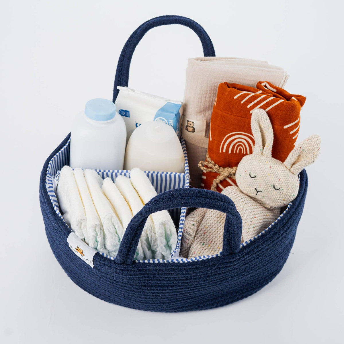 Rope Diaper Caddy Organizer | Two Sizes | Baby Bliss®